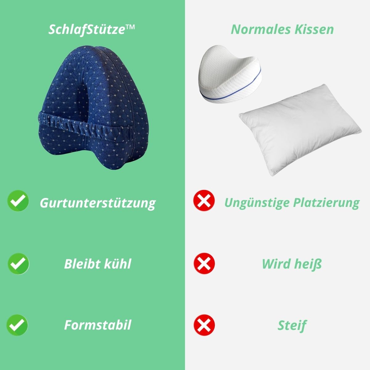 Herzora SchlafStütze™