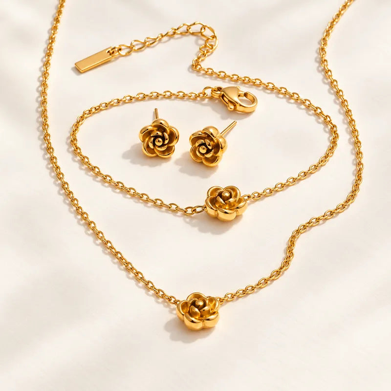 Goldene Rosen-Kette