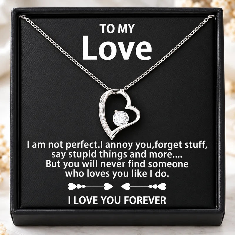 Kette „To My Love“ mit Karte