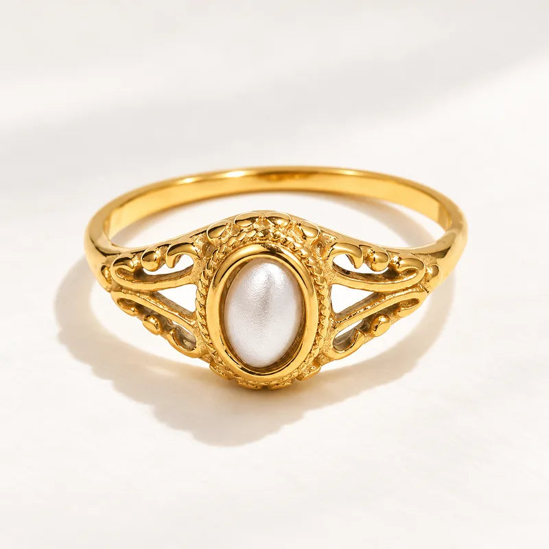 Vintage-Perlenring